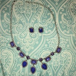 Necklace with earrings $15